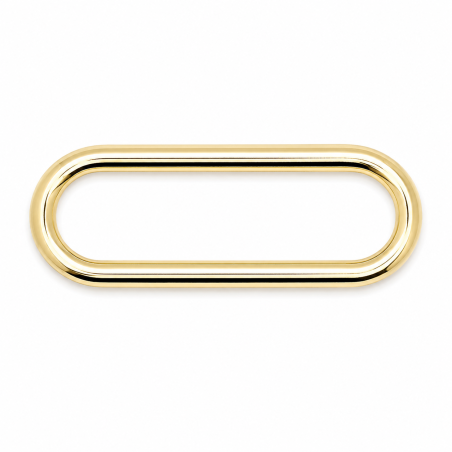 Ovalring 40mm gold