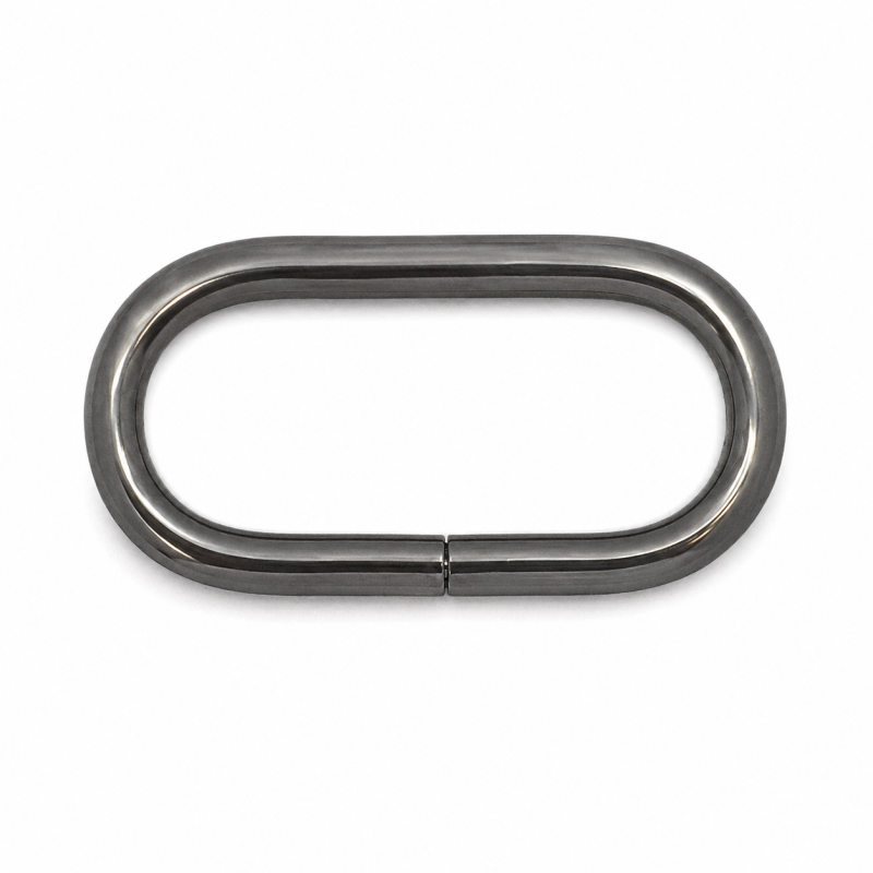 Ovalring 40mm gunmetall