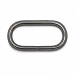 Ovalring 40mm gunmetall