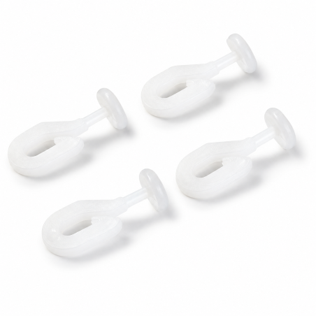 Prym Gleiter mit Stechhaken, weiss