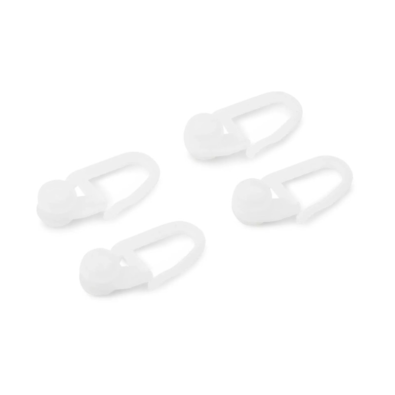 Prym internal rollers with pleat hooks, white