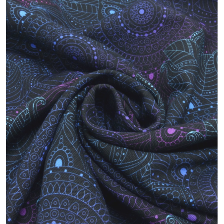 Canvas - Mandala schwarz