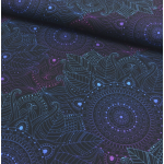 Canevas - Mandala noir Canevas - Mandala noir