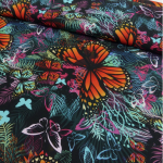 Canevas - Papillon noir Canevas - Papillon noir