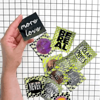 Flippatch 7x7cm - Citations