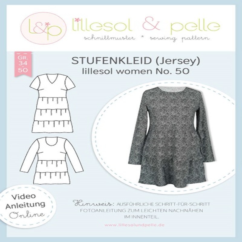lillesol women No.50 Stufenkleid Jersey