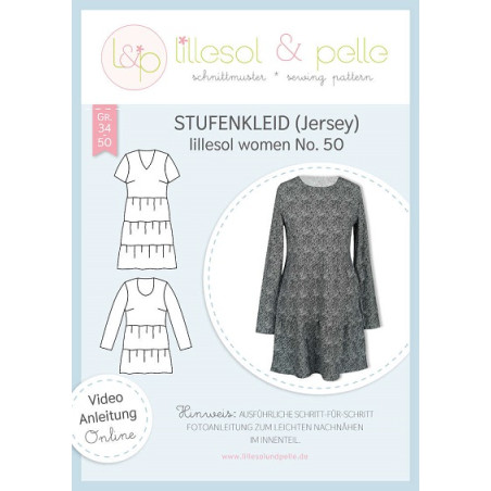 lillesol women No.50 Stufenkleid Jersey