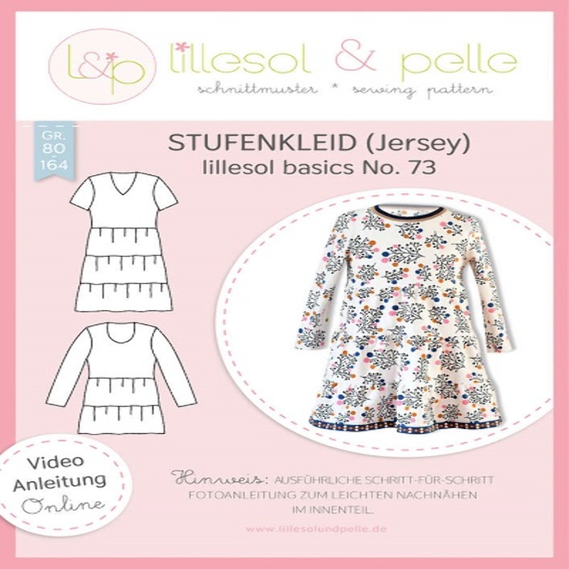 lillesol basics No.73 Stufenkleid Jersey