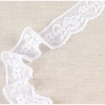 Elastische Spitze 33mm - weiss (st01) Elastische Spitze 33mm - weiss (st01)