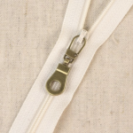 Metal zipper pull (with hole), brass Metal zipper pull (with hole), brass