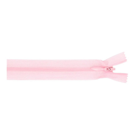 Fermeture éclair invisible - 60 cm - rose (749)