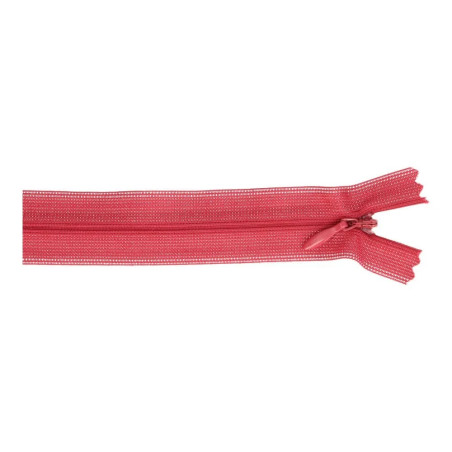 Concealed zipper - 40cm - red (752)