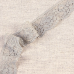 Elastische Spitze 33mm - mittelgrau (st33) Elastische Spitze 33mm - mittelgrau (st33)