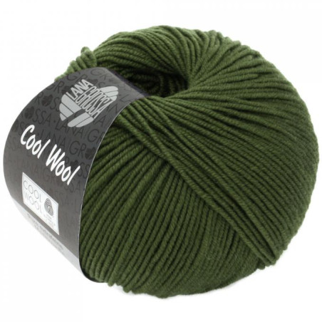 Lana Grossa - Cool Wool dunkeloliv (2042)