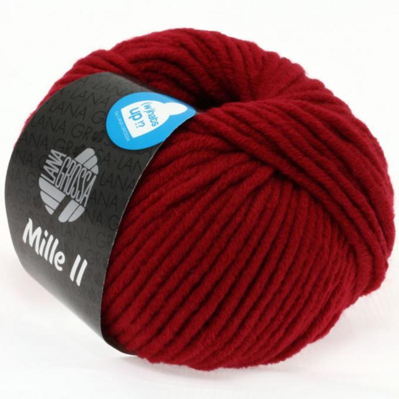 Lana Grossa - Mille II vin rouge (009)