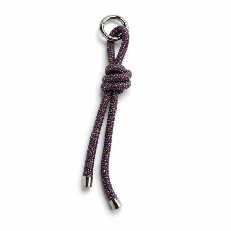 Charms Cord - Twist Glitter Violet