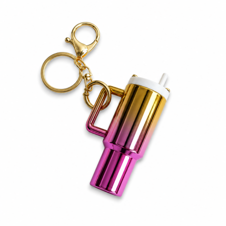copy of synthetic leather charms - pink mug