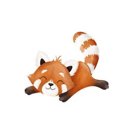 Bügelbilder - Mrs Mint Design - Red Panda