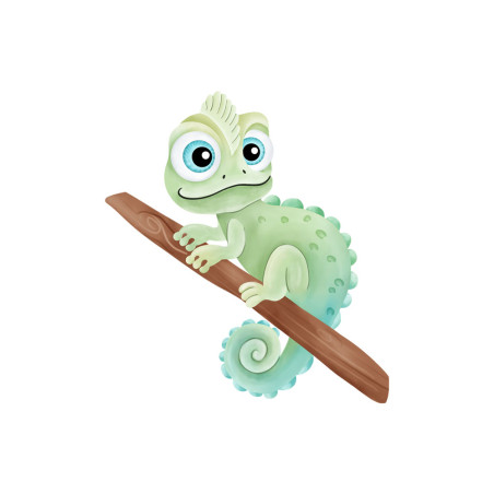 Bügelbilder - Mrs Mint Design - Chami Chamäleon