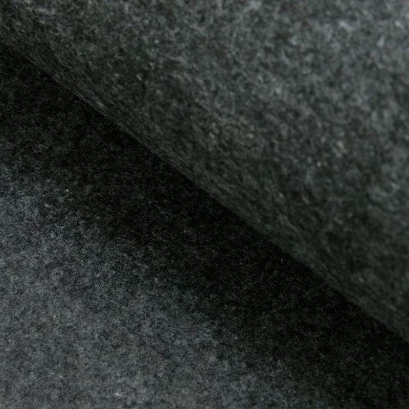 Textile felt 3mm dark grey melange (SW)