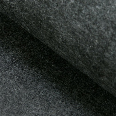 Textilfilz 3mm dunkelgrau melange (SW)