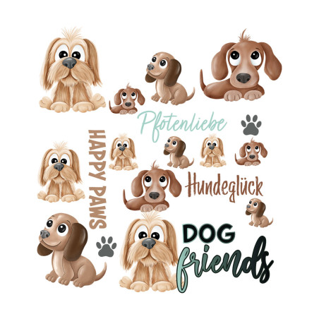 Rub-On's - Mrs Mint Design - Hunde