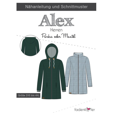 Fadenkäfer - Alex Parka/Manteau Homme