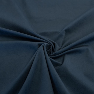 Baumwoll-Samt Stretch - blaugrau