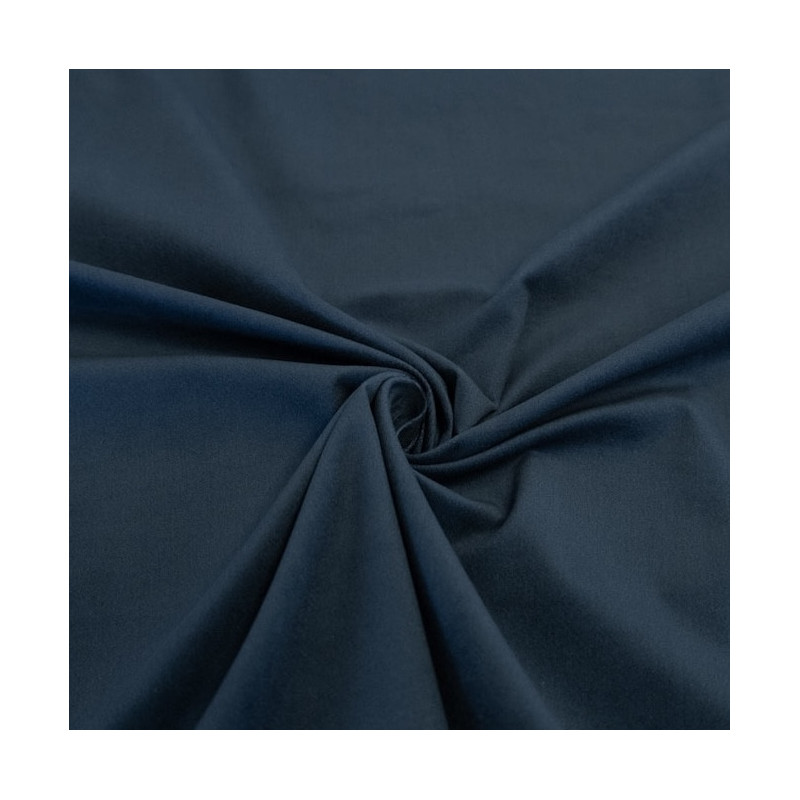 Baumwoll-Samt Stretch - blaugrau