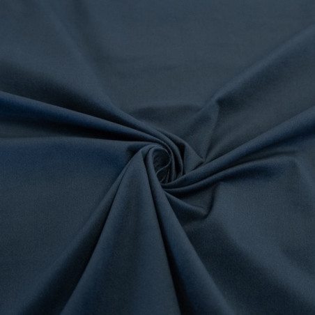 Cotton velvet stretch - blue-grey