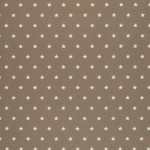 Wachstuch Acryl - Meluna Sternchen taupe