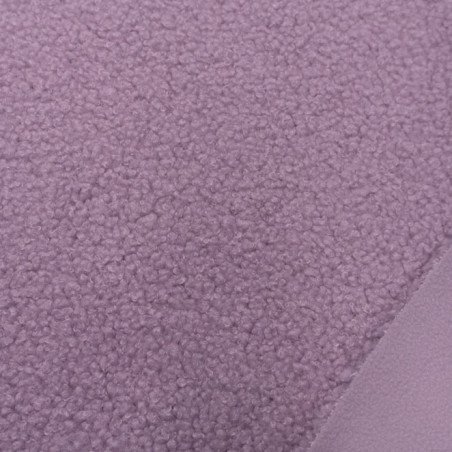 Fleece-Teddy Doubleface - altrosa