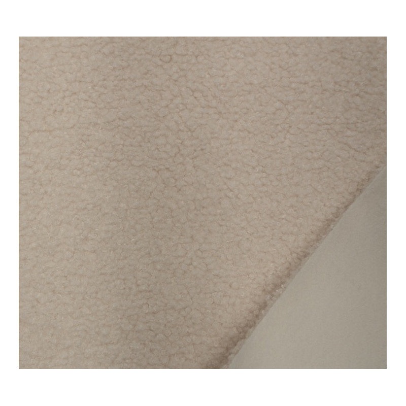 Fleece-Teddy Doubleface - ecru Fleece-Teddy Doubleface - ecru