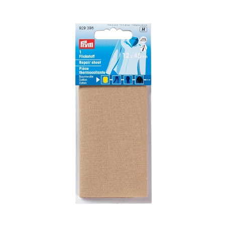 Iron-on patch fabric CO, camel (398)