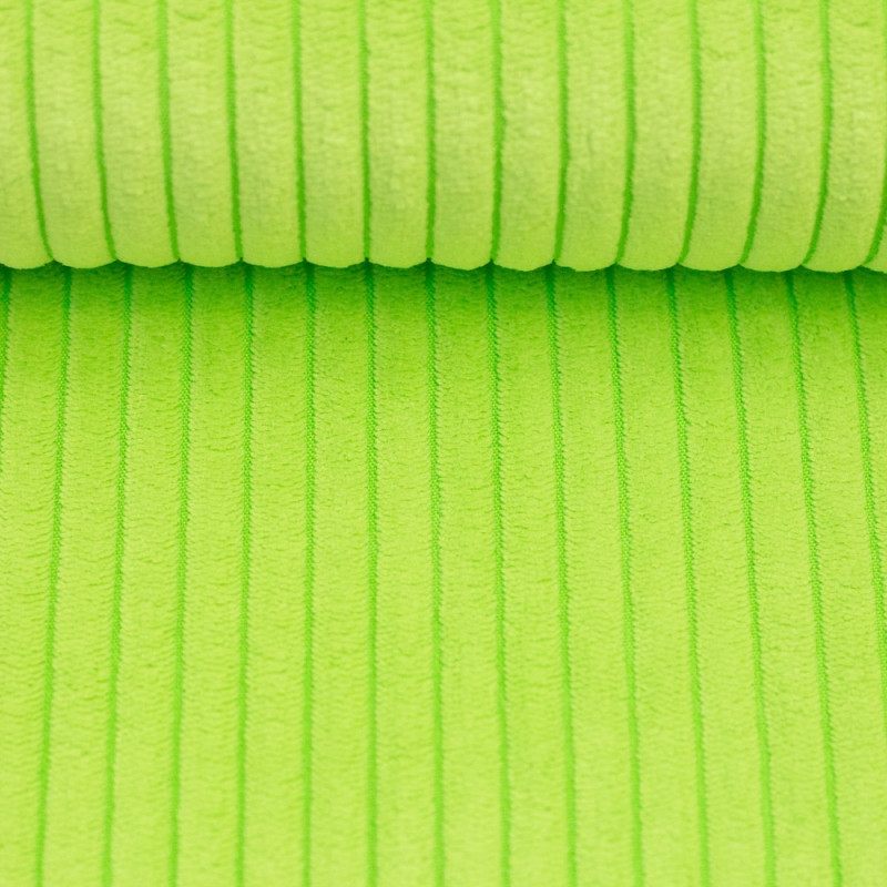 Cord Samt - Wanja lime (602)