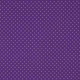 Baumwolle - Tüpfchen violett / weiss