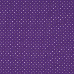 Woven Cotton - Dotties purple / white