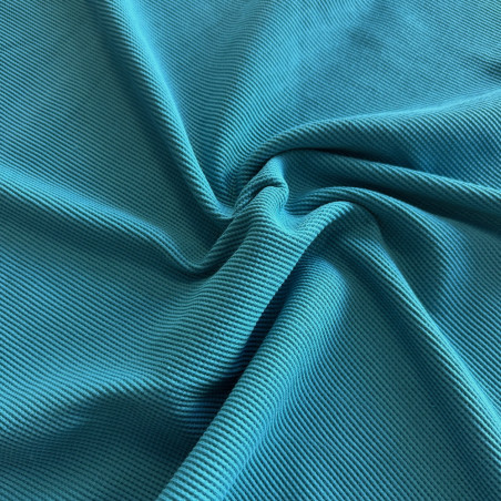 Räschte - Waffeljersey petrol (m) 98cm