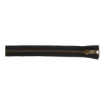 Fermeture éclair pour veste Optilon - métal noir antique (00)