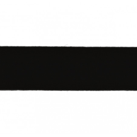 Ruban de bordure en jersey - noir (qt)