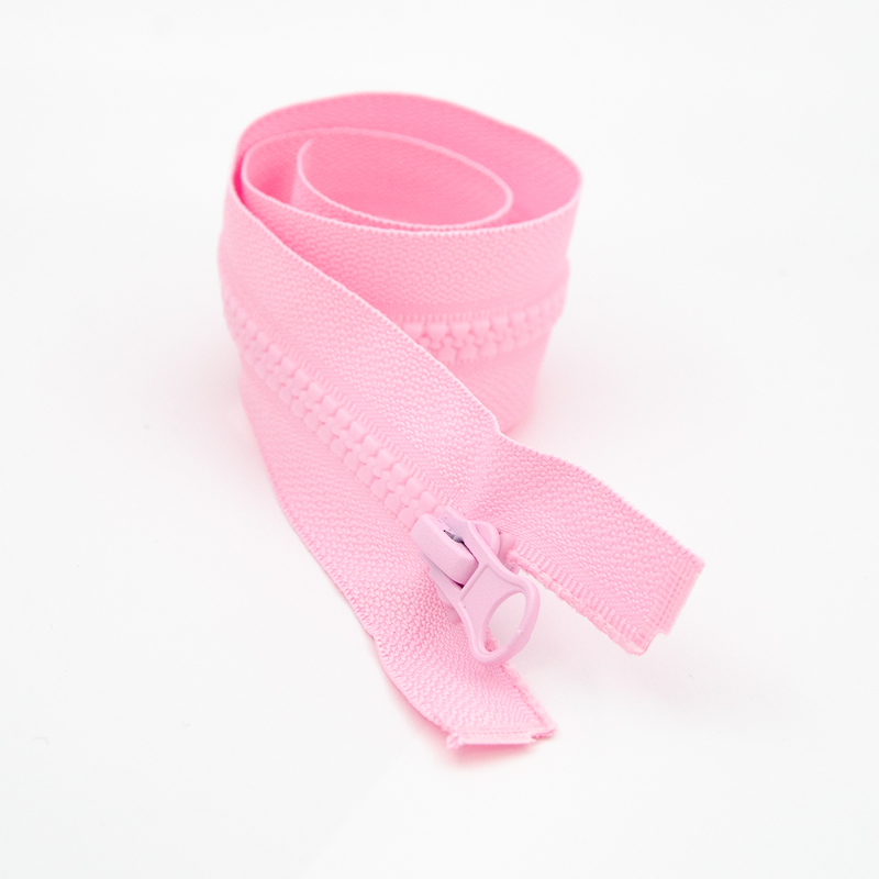 Jacket zipper - pink (B57)