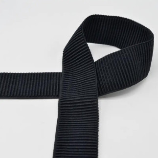 Rib-Gummiband 50mm schwarz