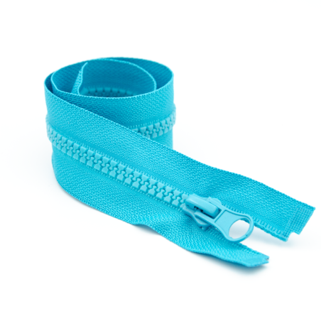 Jacket zipper - turquoise (B46)