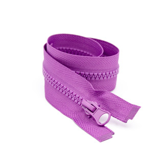 Jacket zipper - purple (B41)
