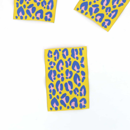 copy of XXL Woven Label - Leo rosa