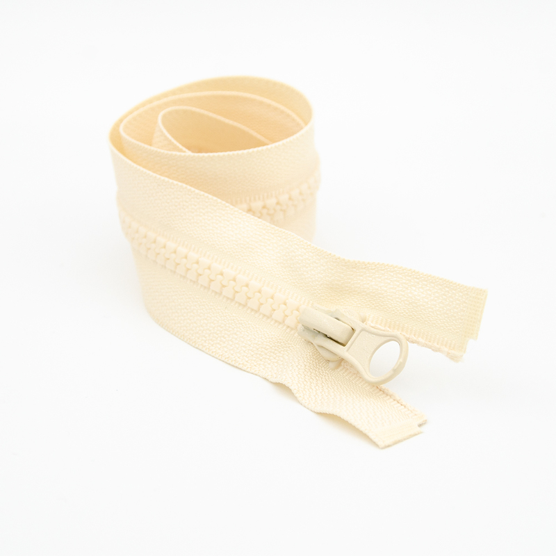 Fermeture éclair pour veste - naturelle (D099)