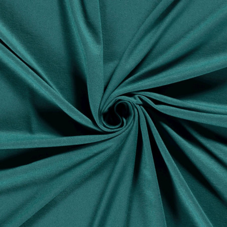 Leftover - viscose jersey - plain emerald (h3038) 46cm