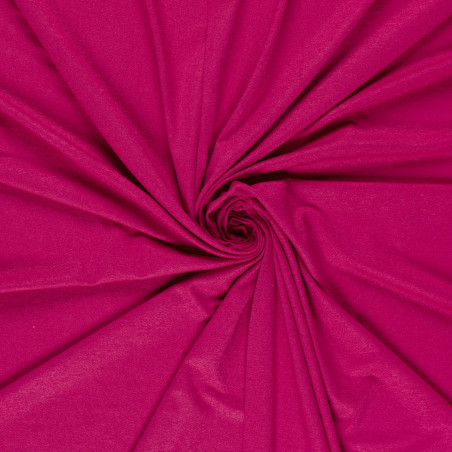 Viscosejersey - Uni fuchsia (n317)