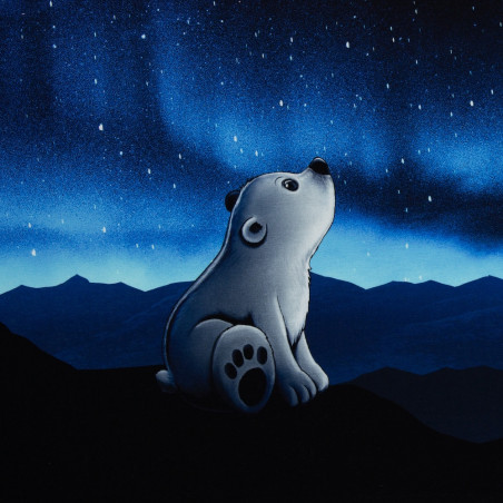 Sweat - On the Rocks Eisbär sitzend by Thorsten Berger 85cm