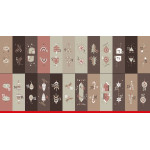 Baumwolle - Adventskalender Panel 75cm Baumwolle - Adventskalender Panel 75cm